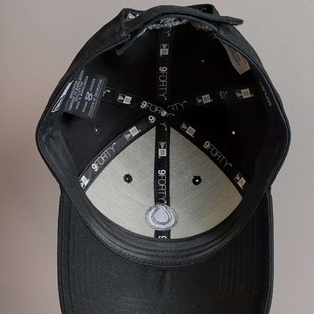 MONAT - Black Embroidered Ball Cap - Picture 5 of 7